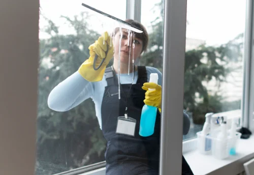 Nettoyage de vitres intérieures et extérieures à Yzeron